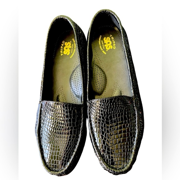 SAS Simplify - Everyday Croc Black Loafer - 11 Wide - Picture 3 of 8